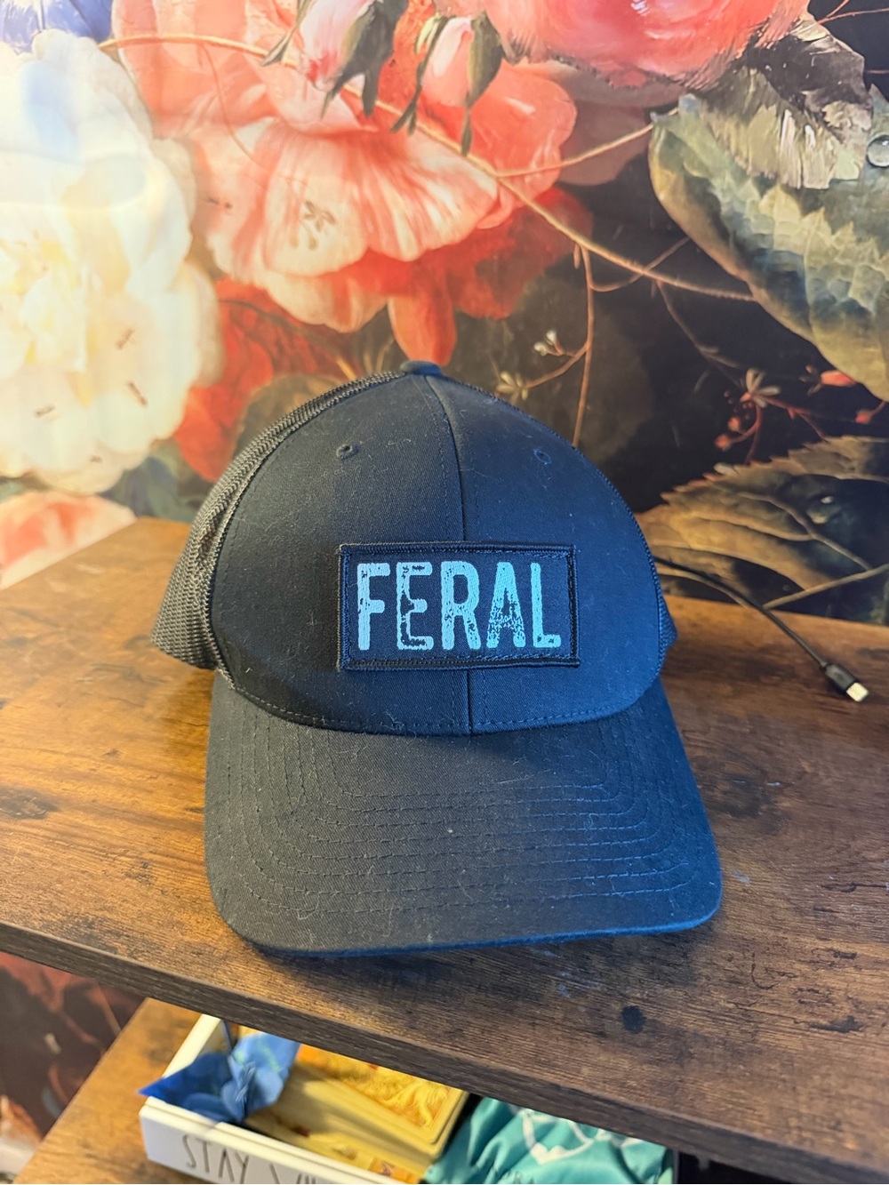 Fetal block letter SnapBack